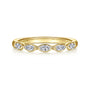 Gabriel & Co. 14K Gold East West Marquise Diamond Anniversary Band | Noahs Fine Jewelry