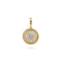 Gabriel & Co. 14K Gold Floral Bujukan Diamond and MOP Medallion Pendant | Noah's Fine Jewelry