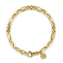Gabriel & Co. 14K Yellow Gold Hollow Link Chain Bracelet | Noah's Fine Jewelry DFW