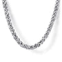 Gabriel & Co. 20" 14K Gold Hollow Wheat Chain Necklace | Noah's Fine Jewelry TX