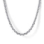 Gabriel & Co. 925 Silver 24" Men's Solid Link Chain Necklace | Noah's Fine Jewelry