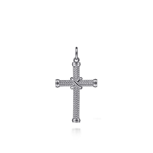 Gabriel & Co. 925 Sterling Silver Cross Pendant | Noah's Fine Jewelry DFW