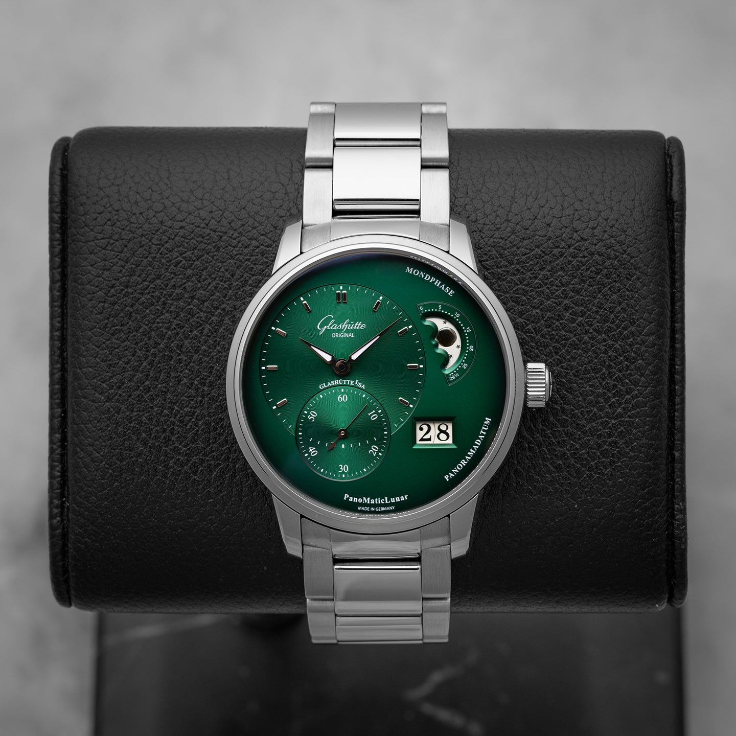 Glashütte Original PanoMaticLunar 1-90-02-13-32-31 | Noahs Fine Watches & Jewelry