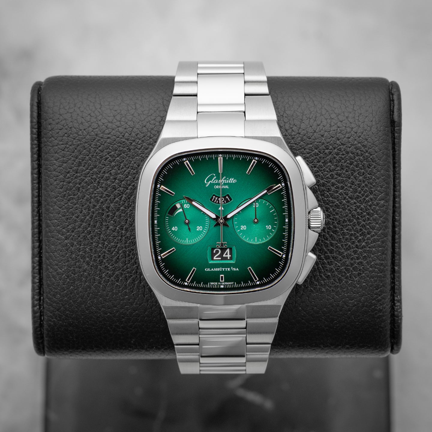 Limited Edition Green Glashütte Original Seventies Panorama | Noah's Fine Watches DFW, Texas