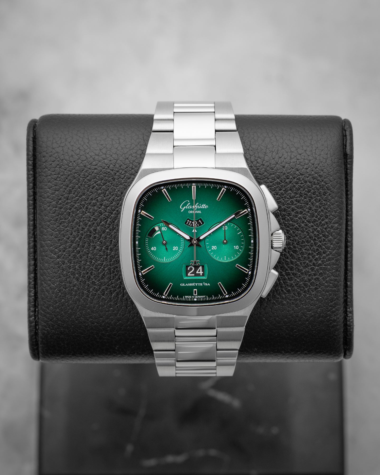 Limited Edition Green Glashütte Original Seventies Panorama | Noah's Fine Watches DFW, Texas