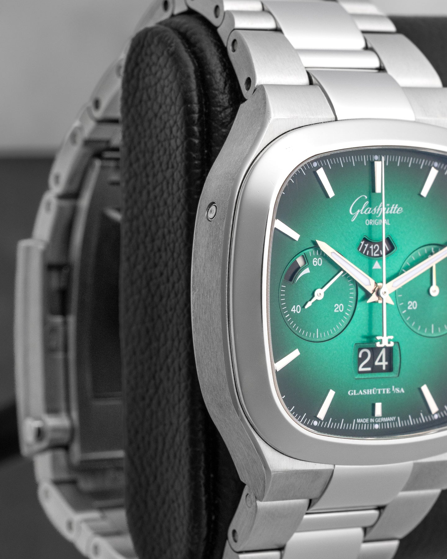 Limited Edition Green Glashütte Original Seventies Panorama | Noah's Fine Watches DFW, Texas