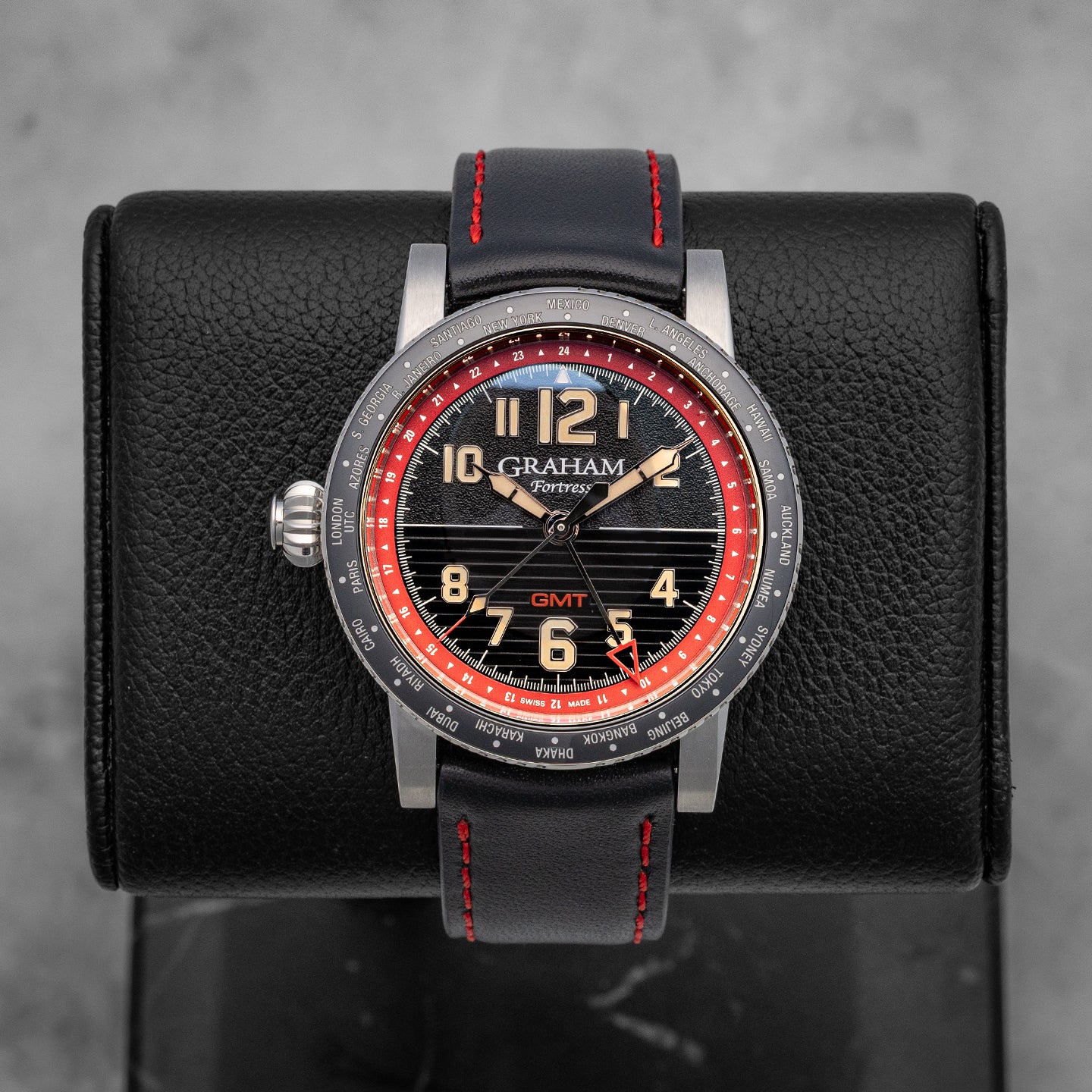 Graham Fortress City GMT 2FOBC.R01A | Noah's Fine Watches Dallas, Texas