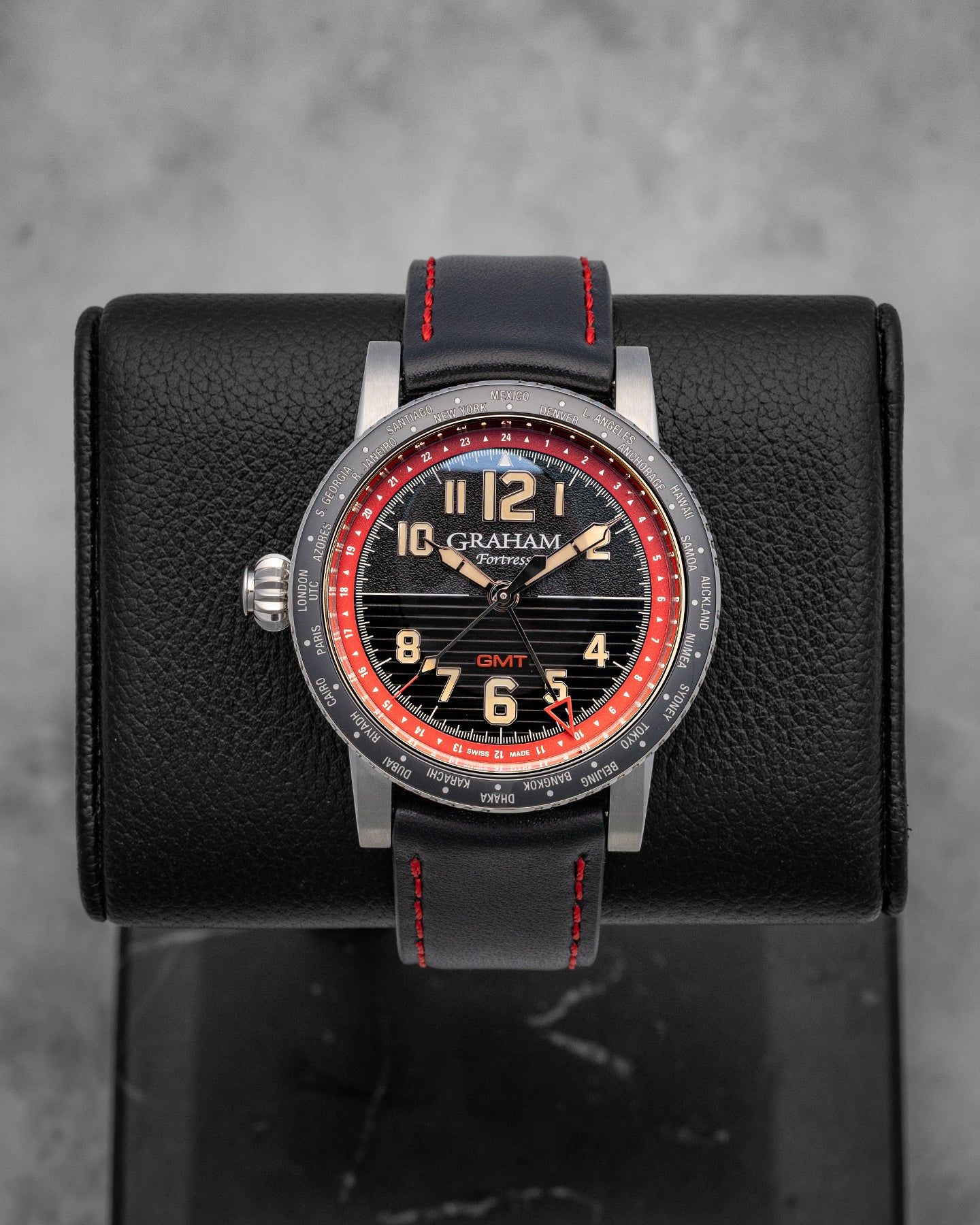 Graham Fortress City GMT 2FOBC.R01A | Noah's Fine Watches Dallas, Texas