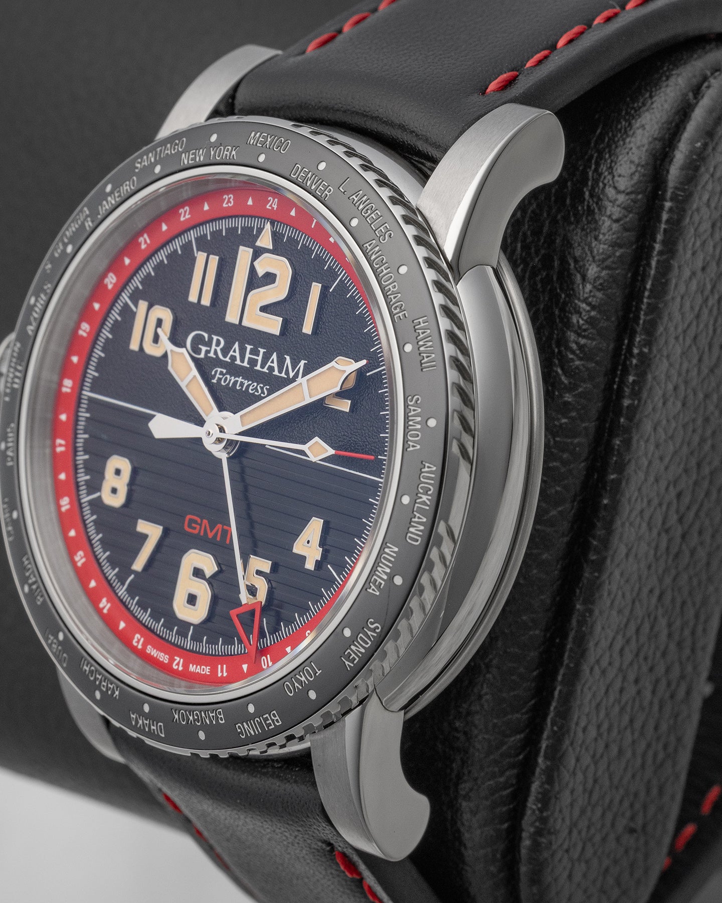 Graham Fortress City GMT 2FOBC.R01A | Noah's Fine Watches Dallas, Texas