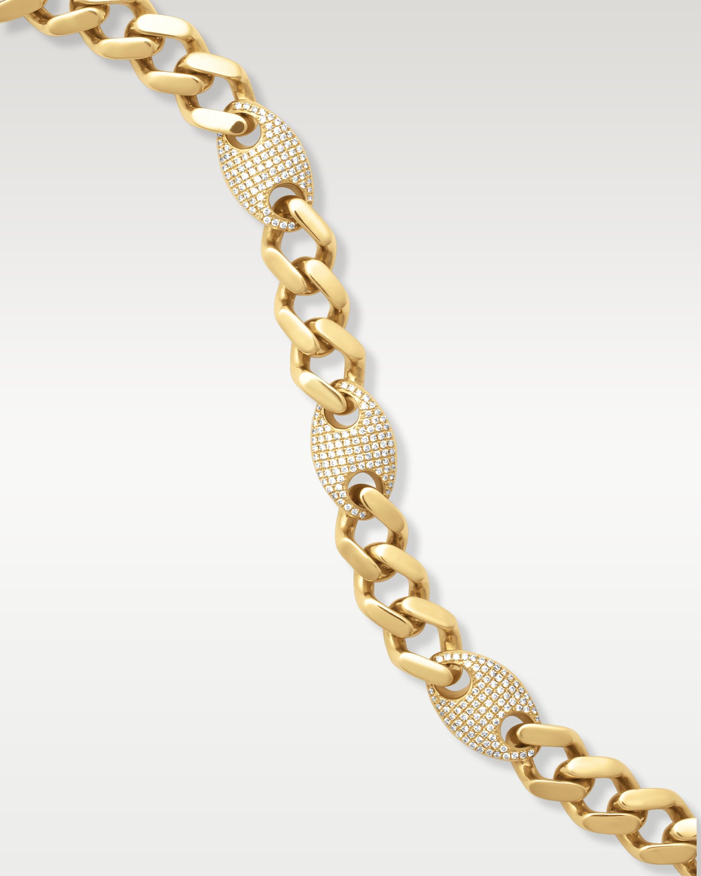Mariner Yellow Gold Cuban Gucci Bracelet | Noah's Fine Jewelry and Watches Dallas