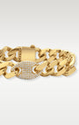 Mariner Yellow Gold Cuban Gucci Bracelet | Noah's Fine Jewelry and Watches Dallas