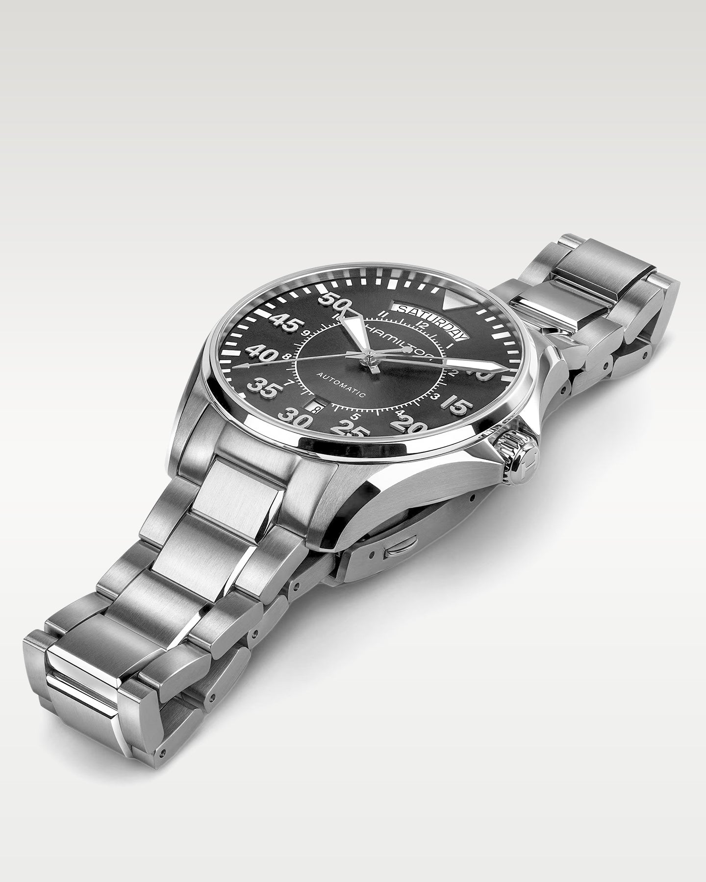 Khaki Aviation Pilot Day Date H64615135 Hamilton Watch | Noah's Fine Watches and Jewelry