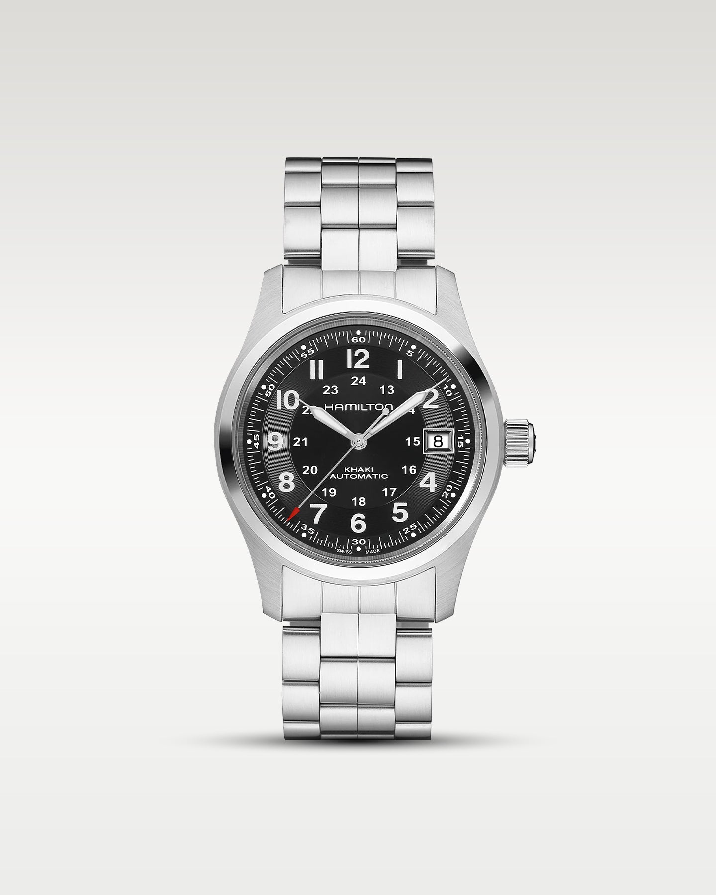Khaki Field Automatic 38mm H70455133 Hamilton Watch | Noah's Fine Watches and Jewelry Dallas