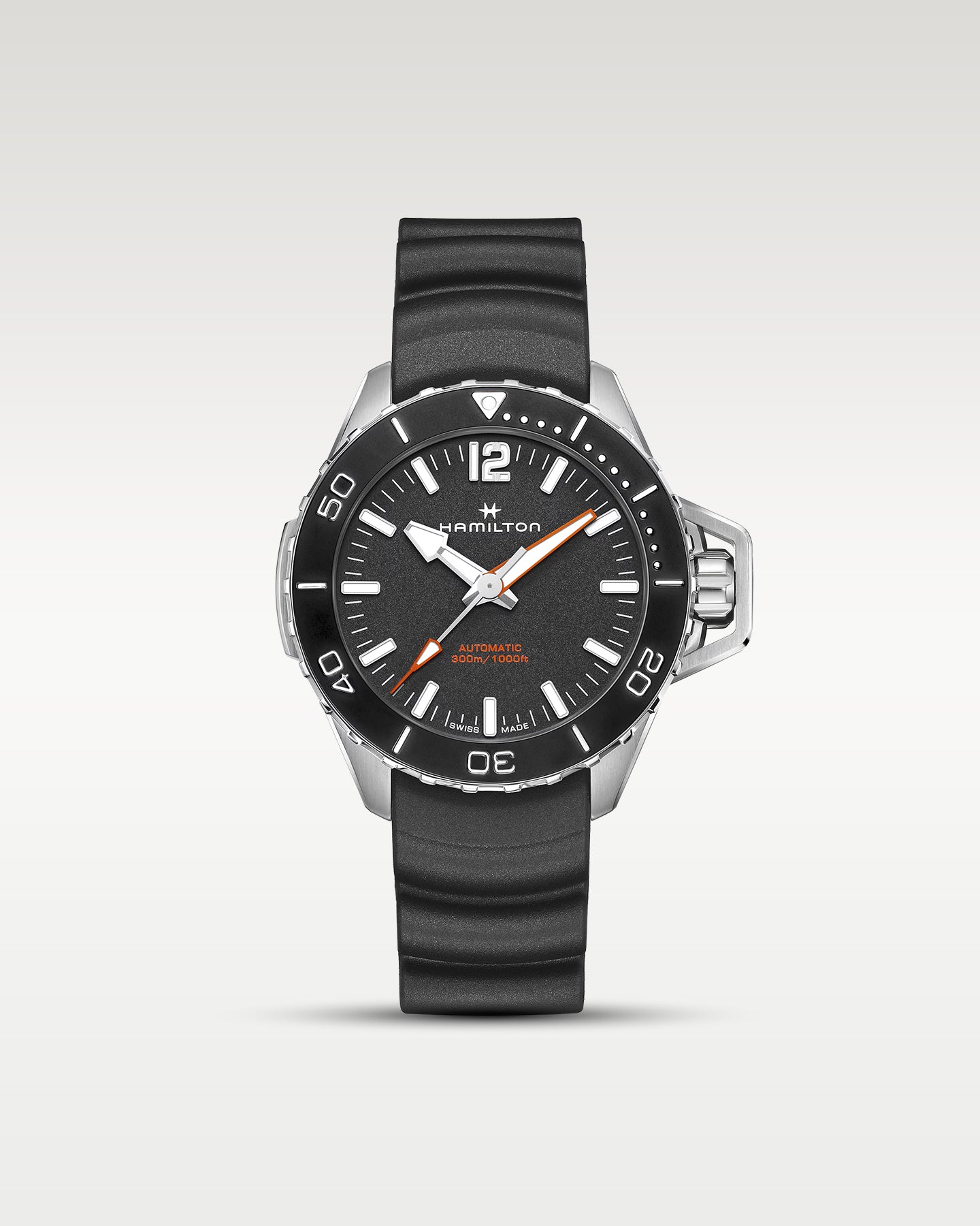 Khaki Navy Frogman H77825330 Hamilton Watch | Noah's Fine Watches and Jewelry Dallas