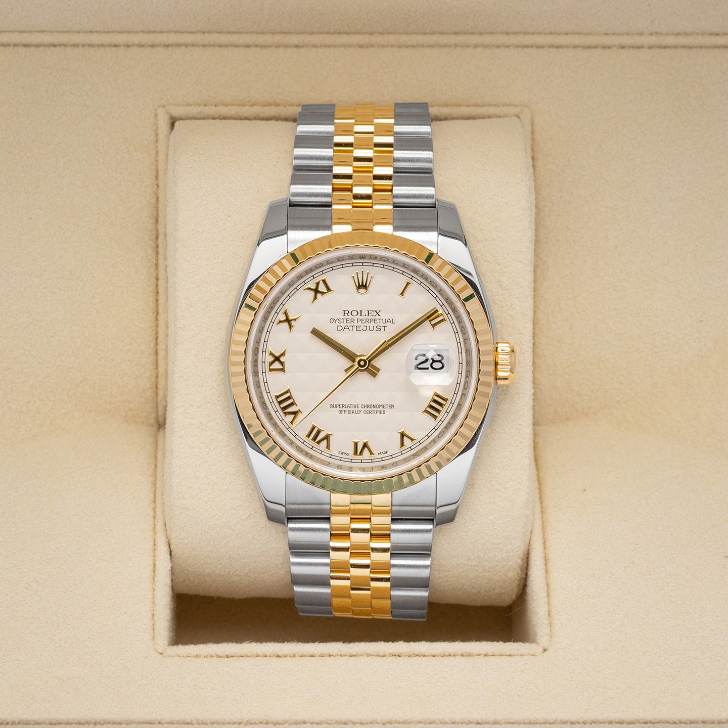 Two Tone Rolex Datejust 36 116233 | Noahs Fine Jewelry & Watches