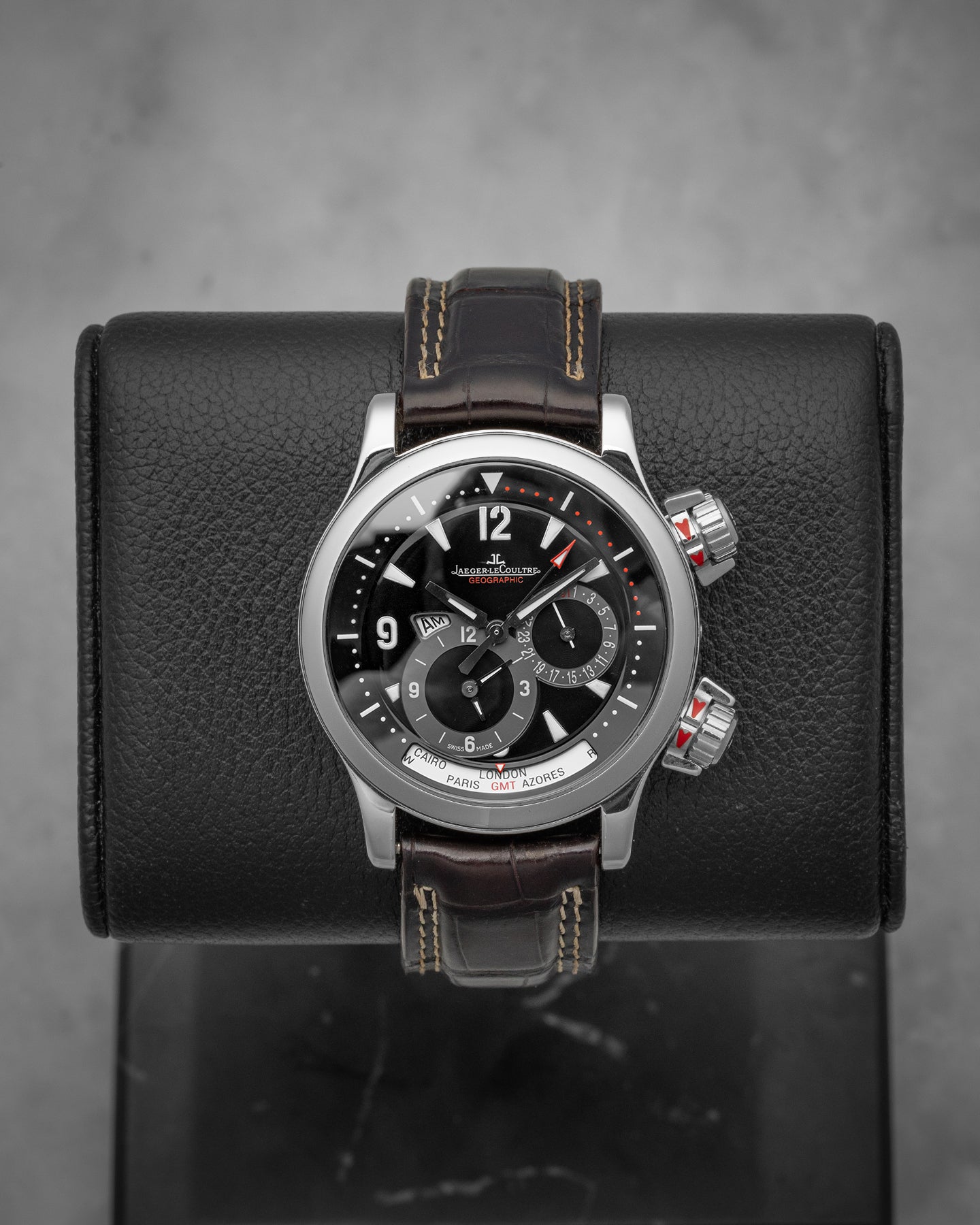 JLC Master Compressor Geographic 146.8.83 | Noah's Fine Watches Dallas, Texas