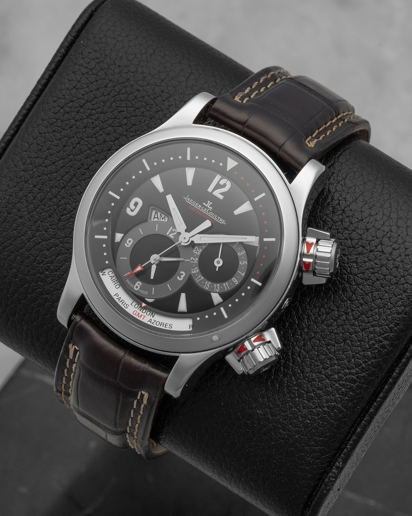 JLC Master Compressor Geographic 146.8.83 | Noah's Fine Watches Dallas, Texas
