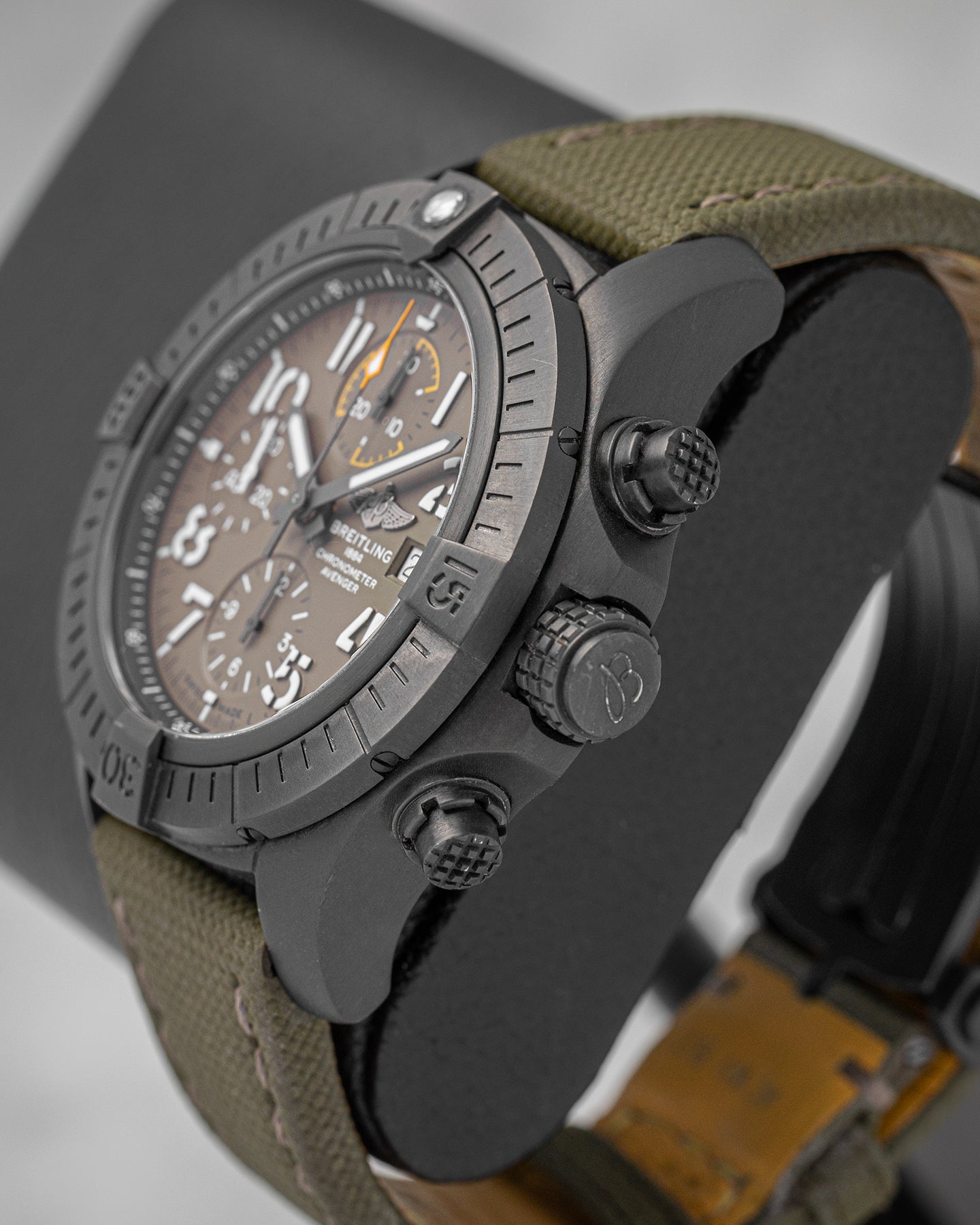 Breitling Avenger Night Mission Khaki Green V13317 – Noah's Fine