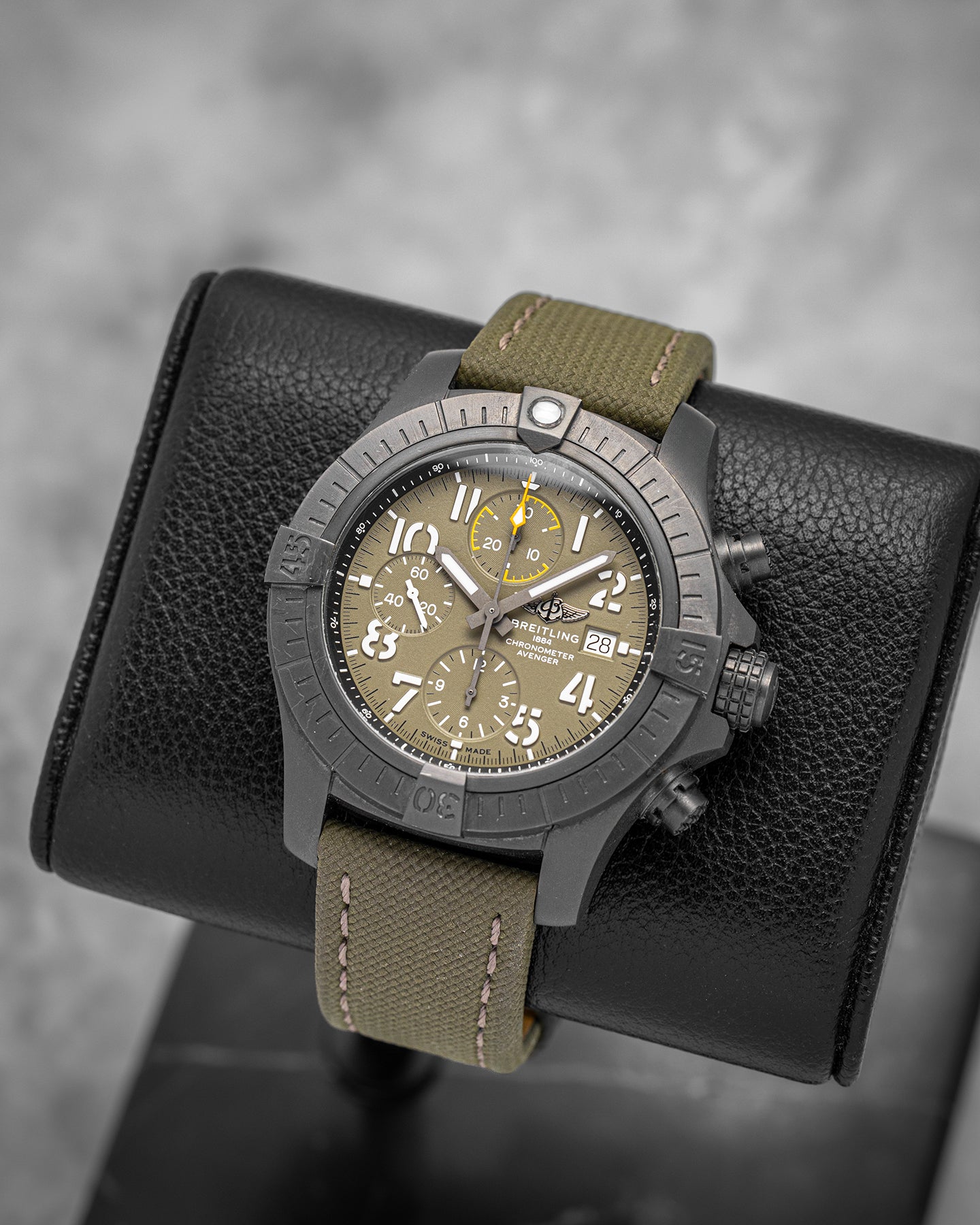 Khaki Breitling Avenger Night Mission V13317 | Noah's Fine Watches and Jewelry Dallas