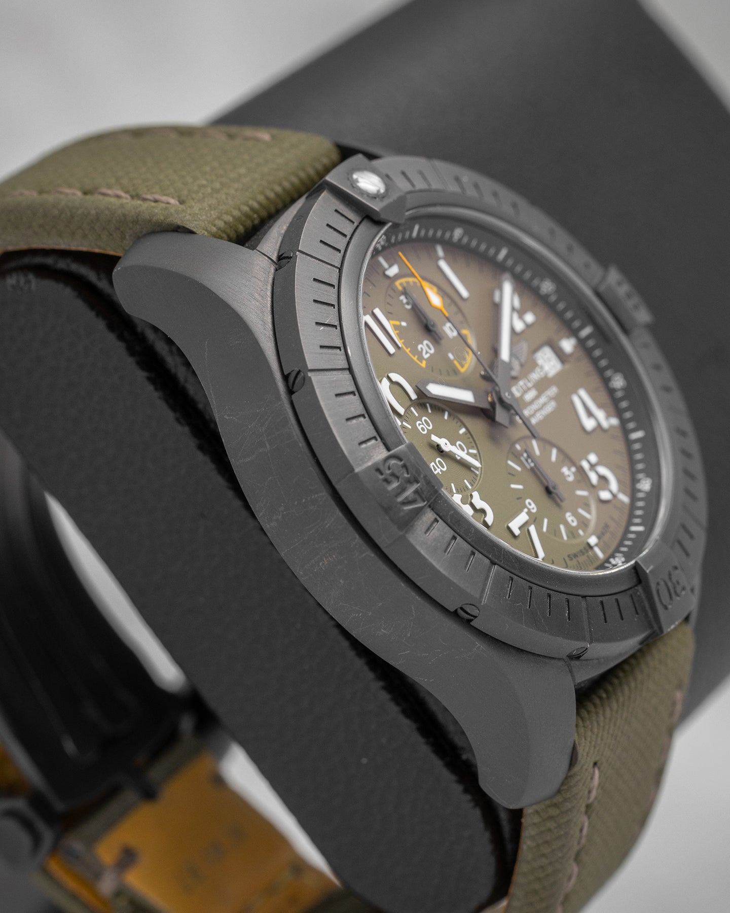 Khaki Breitling Avenger Night Mission V13317 | Noah's Fine Watches and Jewelry Dallas