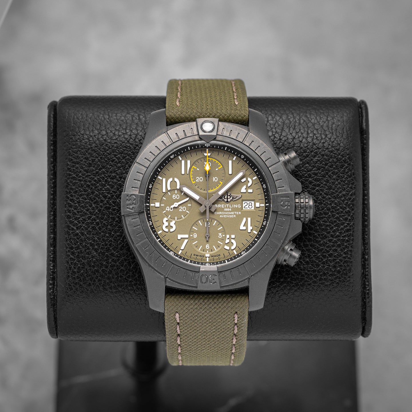 Khaki Breitling Avenger Night Mission V13317 | Noah's Fine Watches and Jewelry Dallas