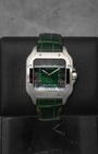 Green Cartier Santos de Cartier WSSA0062 | Noah's Fine Watches Texas