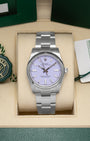 Lavender Rolex Oyster Perpetual 34 124200 | Noahs Fine Watches & Jewelry