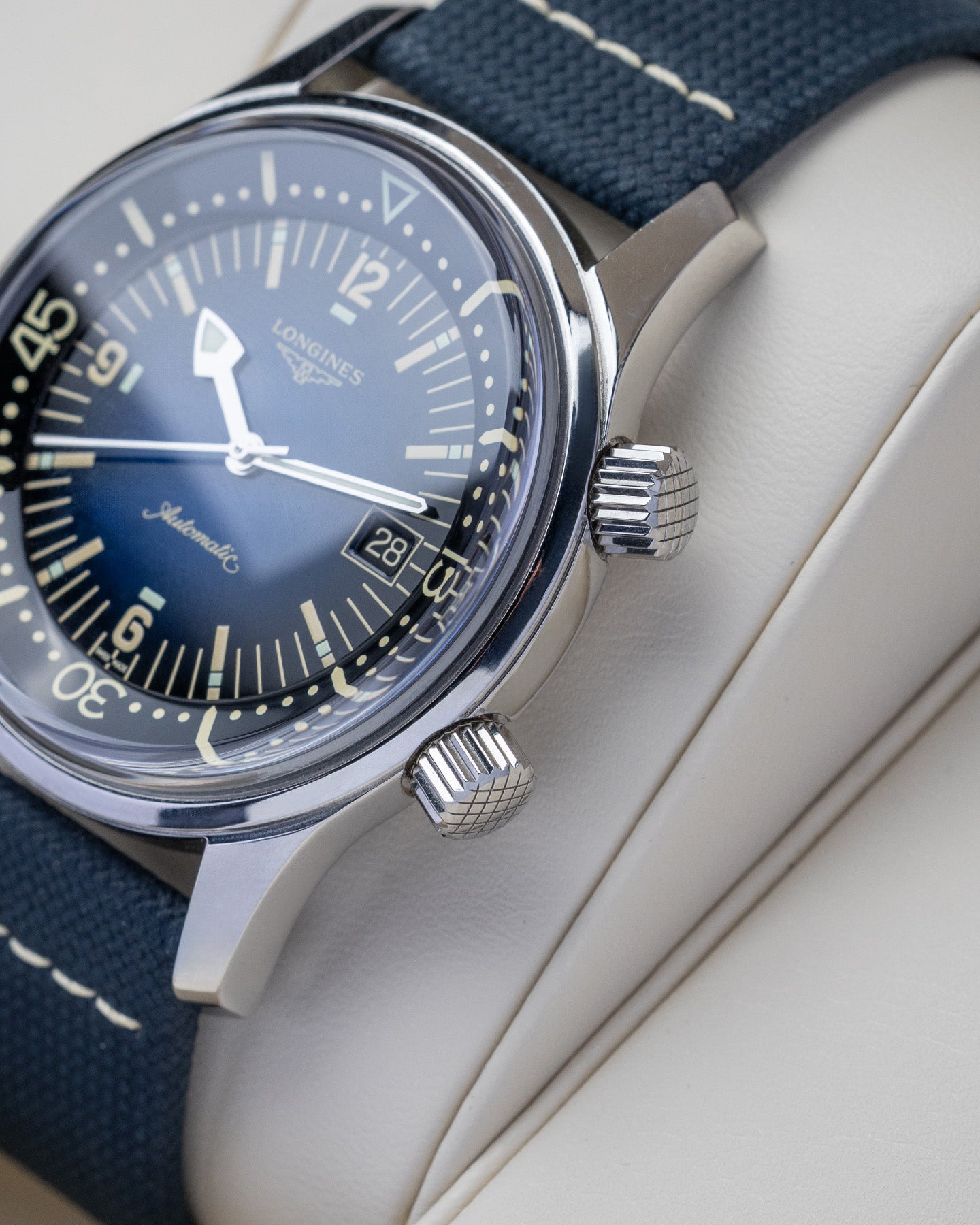 2023 Blue Longines Legend Diver L37744902 Watch | Noah's Fine Watches and Jewelry