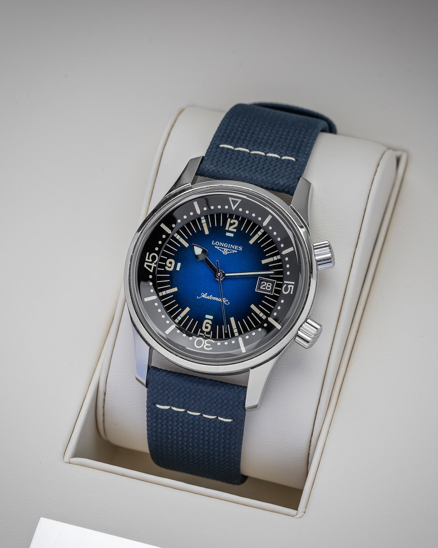 2023 Blue Longines Legend Diver L37744902 Watch | Noah's Fine Watches and Jewelry