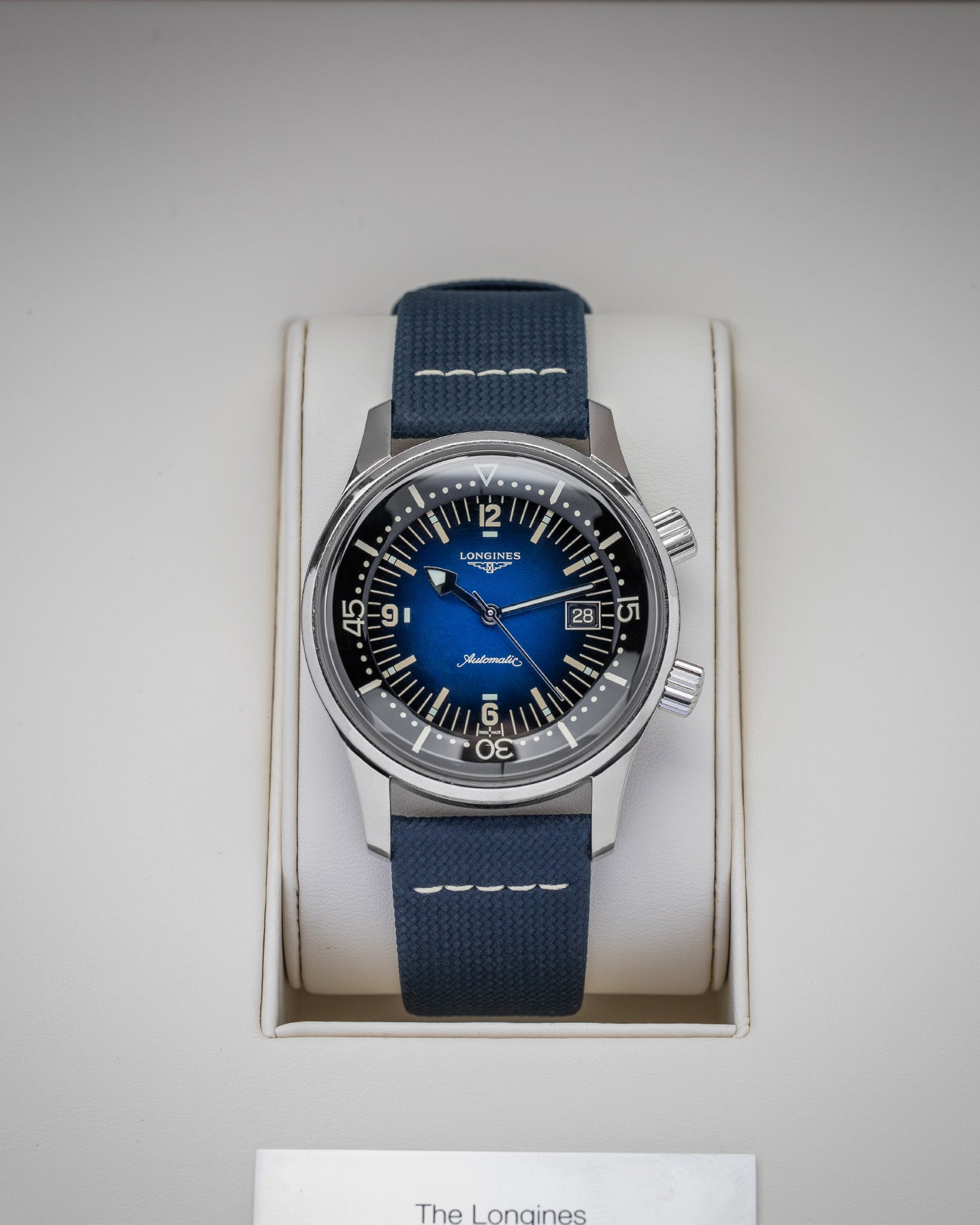 2023 Blue Longines Legend Diver L37744902 Watch | Noah's Fine Watches and Jewelry