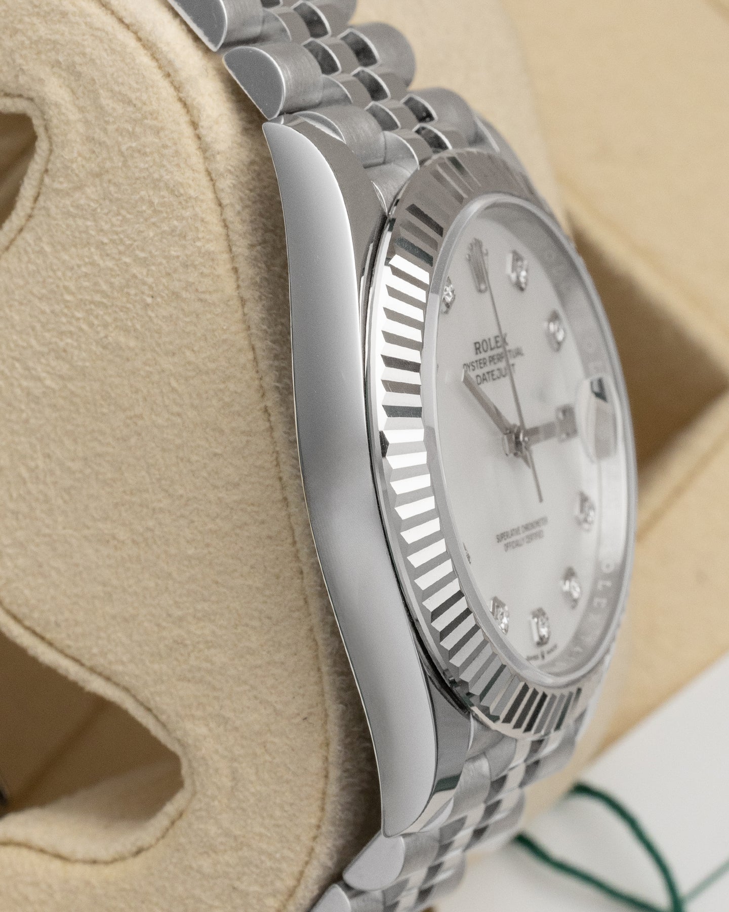 MOP Diamond Dial Rolex Datejust 41 126334 | Noahs Fine Watches & Jewelry