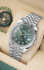 Mint Green Rolex Datejust 126334 | Noahs Fine Watches & Jewelry