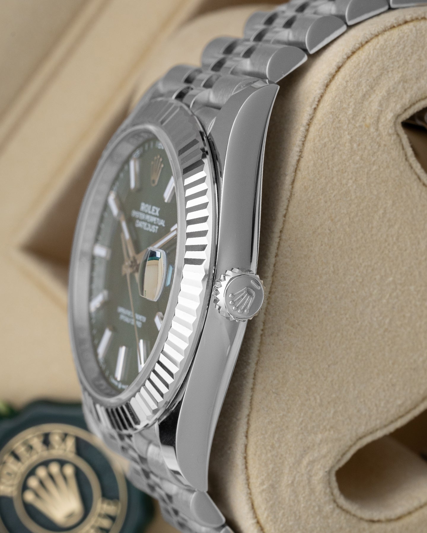 Mint Green Rolex Datejust 126334 | Noahs Fine Watches & Jewelry