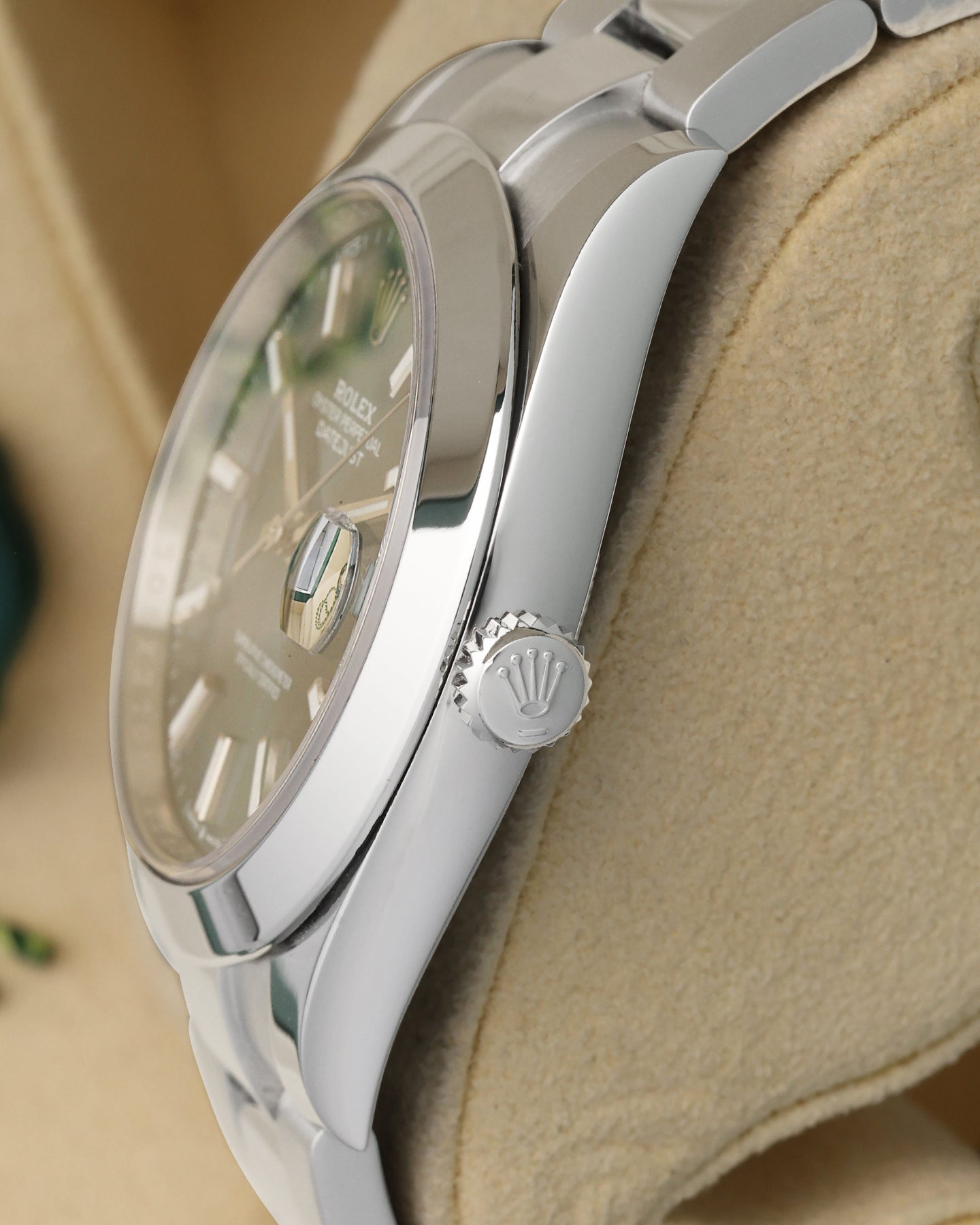 Mint Green Rolex Datejust 41 126300 | Noah's Fine Watches & Jewelry Dallas