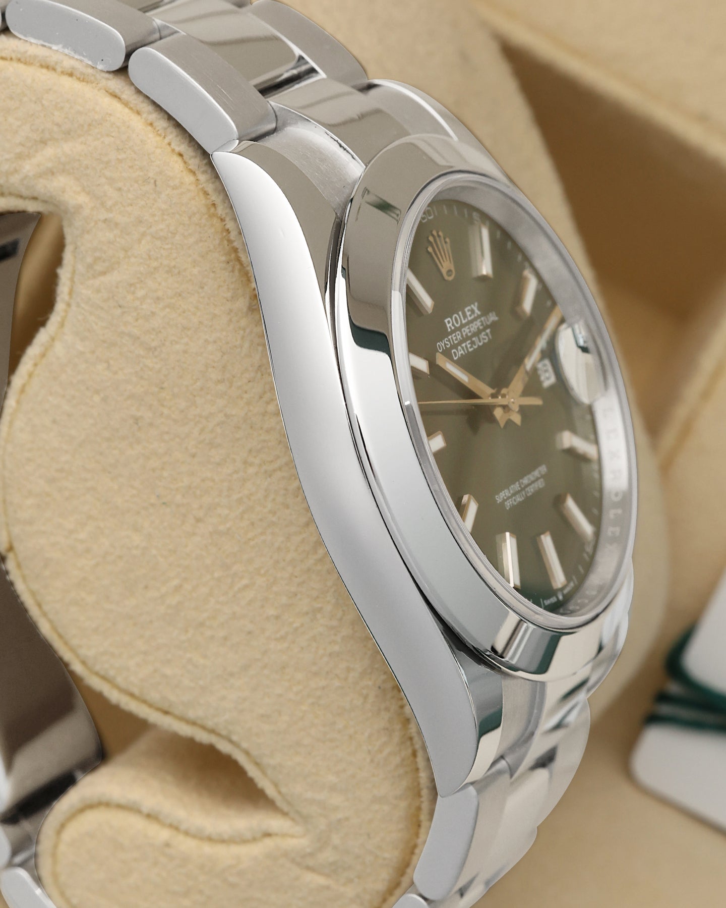 Mint Green Rolex Datejust 41 126300 | Noah's Fine Watches & Jewelry Dallas