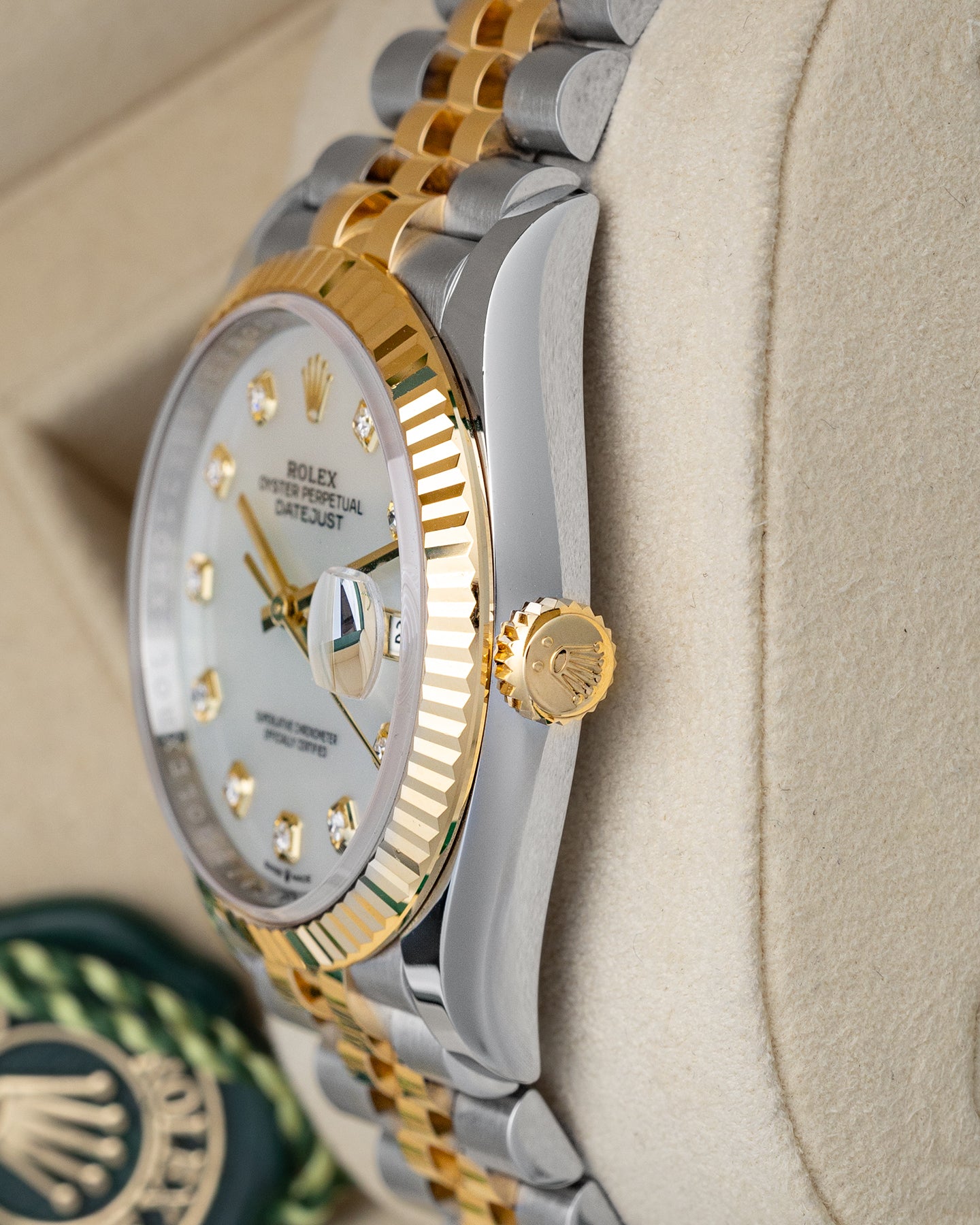 MOP Diamond Rolex Datejust 126233 | Noah's Fine Watches DFW, Texas