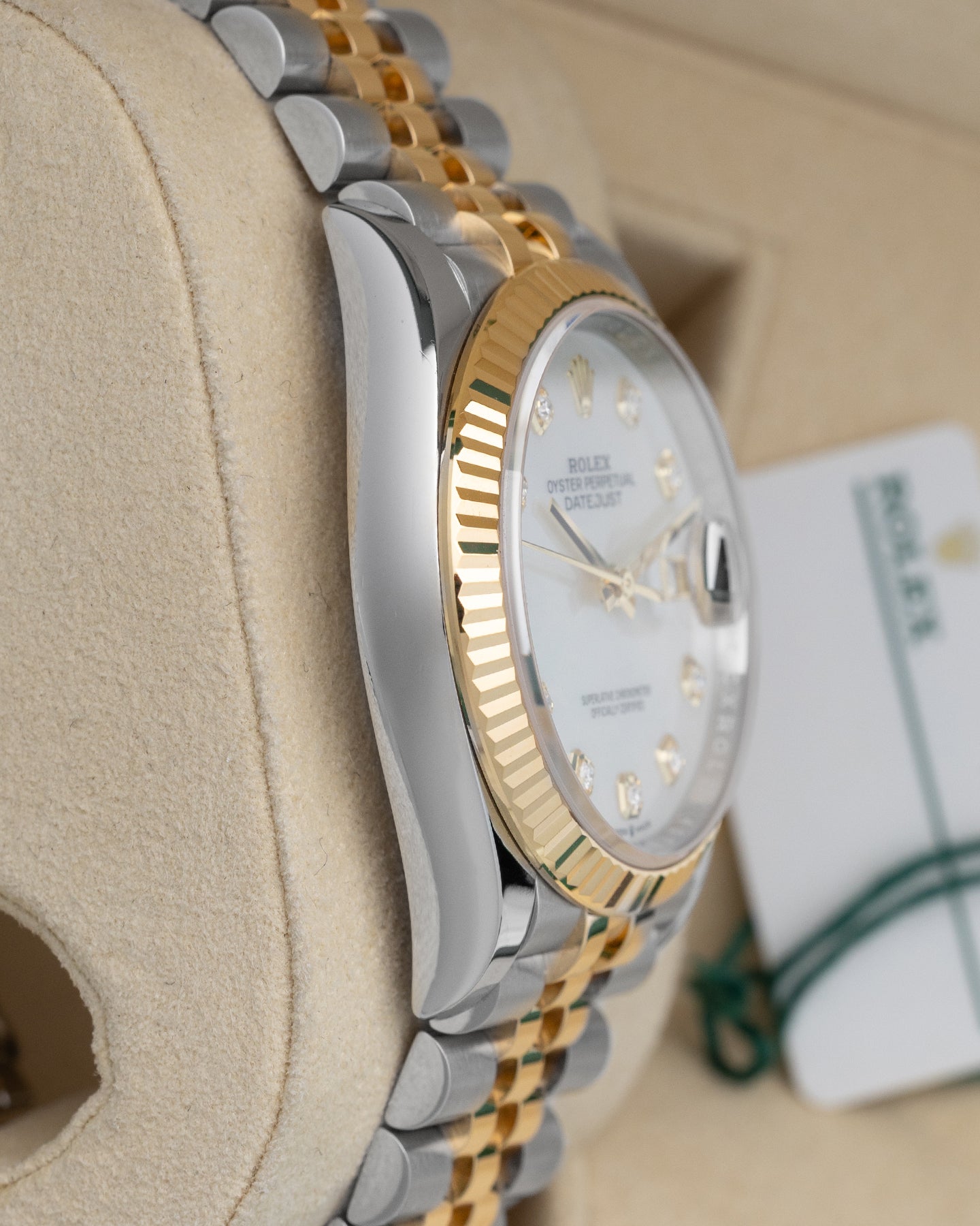 MOP Diamond Rolex Datejust 126233 | Noah's Fine Watches DFW, Texas