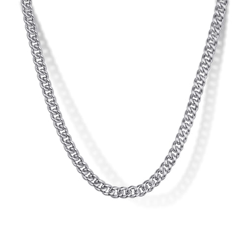 925 Sterling Silver Link Chain Necklace, 3mm, 22inch
