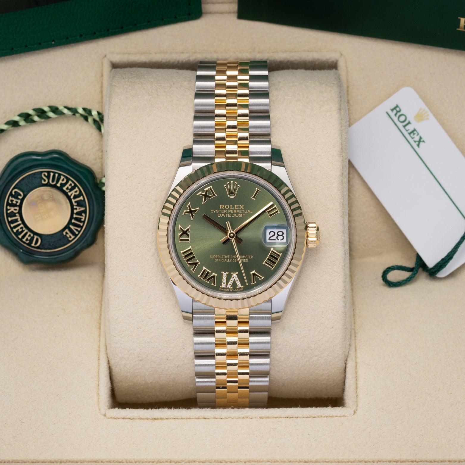 Two Tone Rolex Datejust 31 278273 | Noah's Fine Watches & Jewelry TX