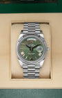 White Gold Rolex Day-Date 228239 | Noah's Fine Watches & Jewelry TX