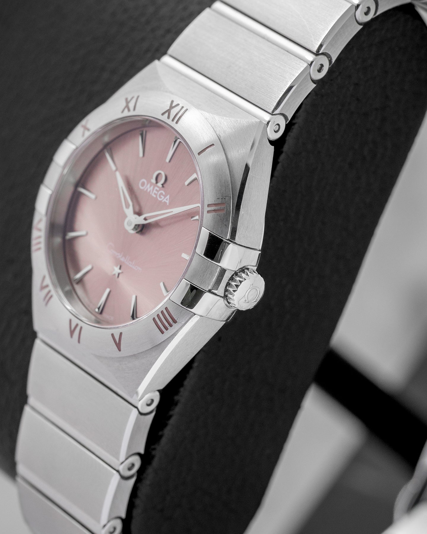 Pink Omega Constellation 13110286011001 Watch | Noah's Fine Watches and Jewelry Dallas