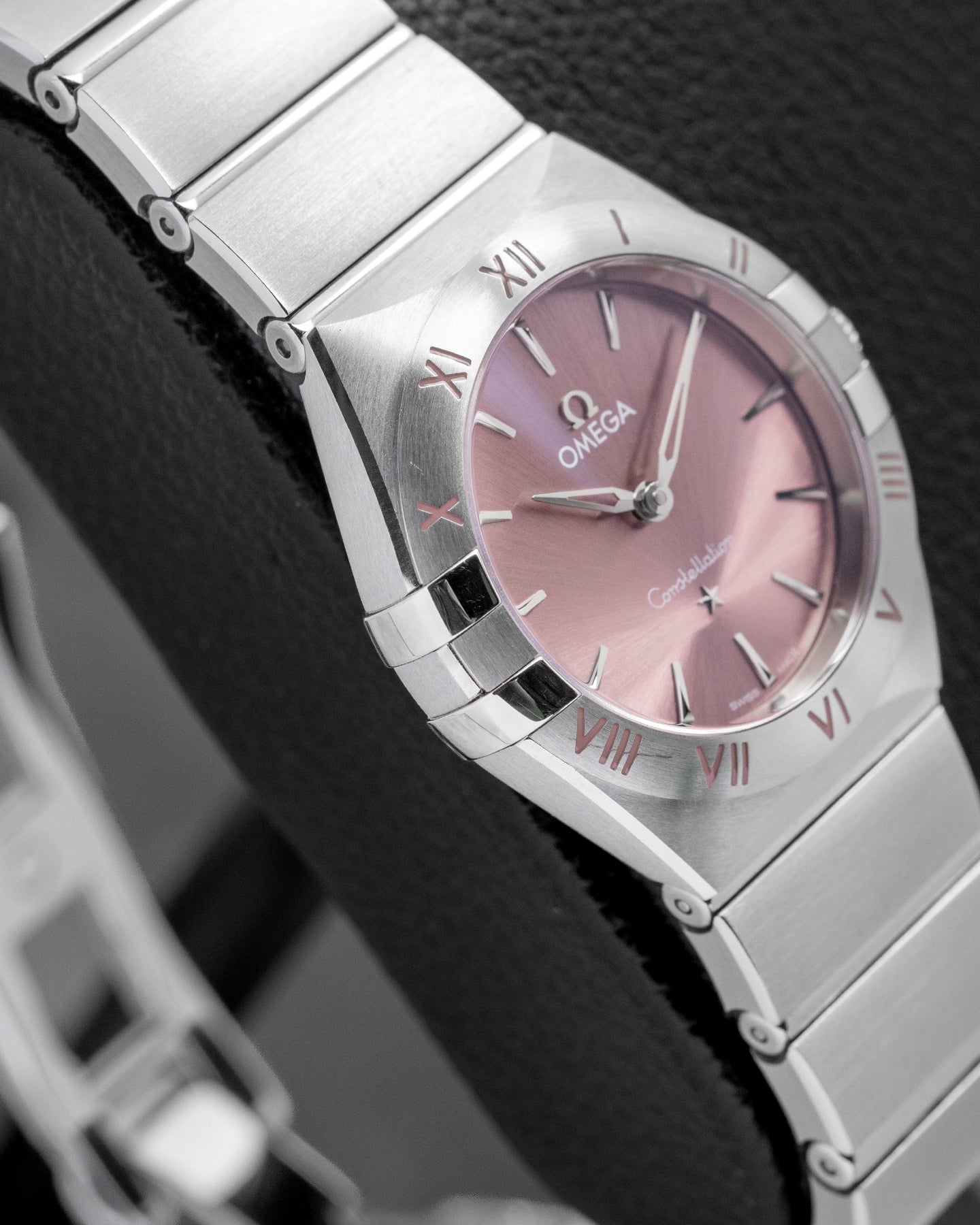 Pink Omega Constellation 13110286011001 Watch | Noah's Fine Watches and Jewelry Dallas