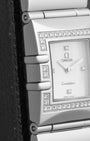 MOP Diamond Omega Constellation Quadra 1528.76.00 | Noahs Fine Watches & Jewelry
