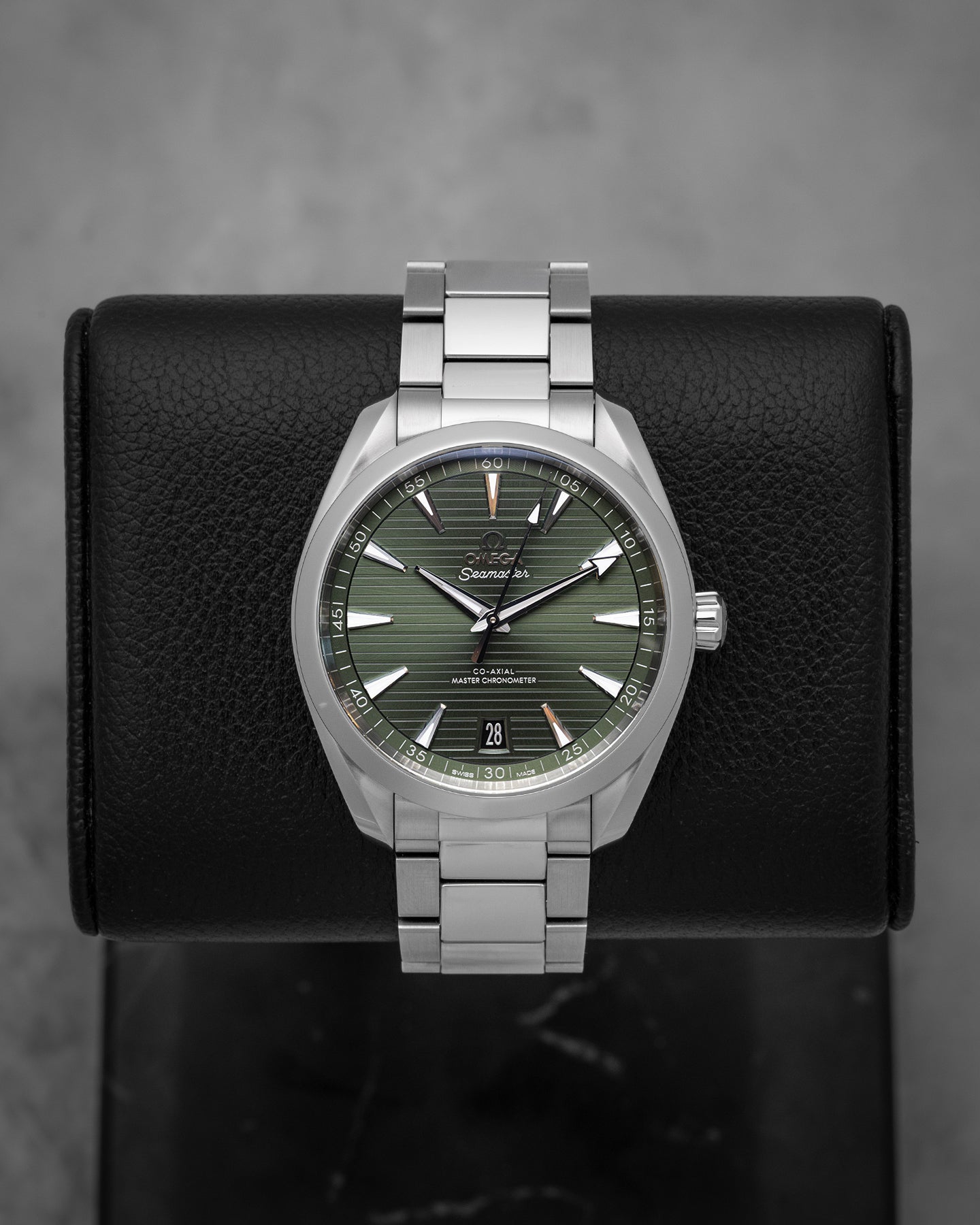 Green Omega Seamaster Aqua Terra 220.10.41.21.10.001 | Noah's Fine Watches Dallas, TX