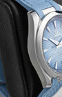 Summer Blue Omega Seamaster Aqua Terra | Noah's Fine Watches Dallas, TX