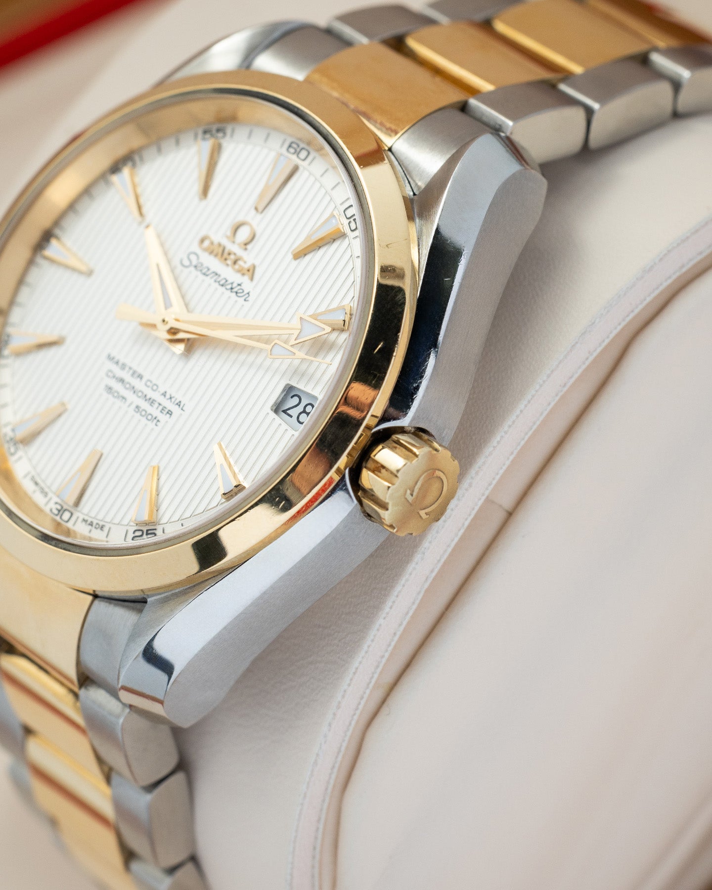 Two Tone Omega Seamaster Aqua Terra 23120392102002 Watch | Noah's Fine Watches and Jewelry