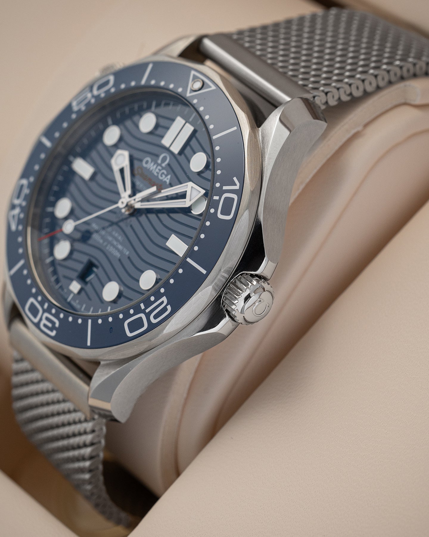 2024 Blue Omega Seamaster Diver 21030422003001 Watch | Noah's Fine Watches and Jewelry