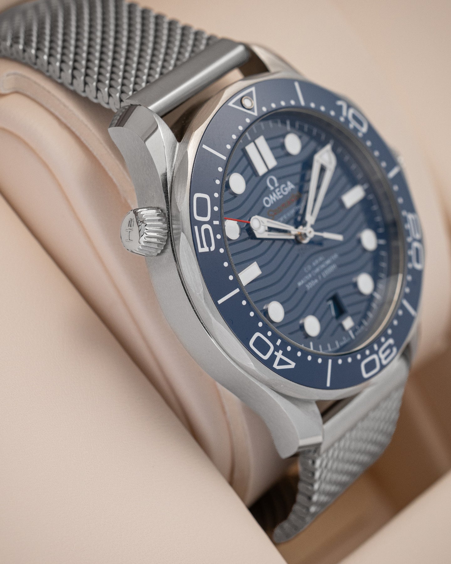 2024 Blue Omega Seamaster Diver 21030422003001 Watch | Noah's Fine Watches and Jewelry