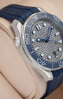 Omega Seamaster Diver 21032422006001 Blue Steel Watch | Noah's Fine Watches and Jewelry