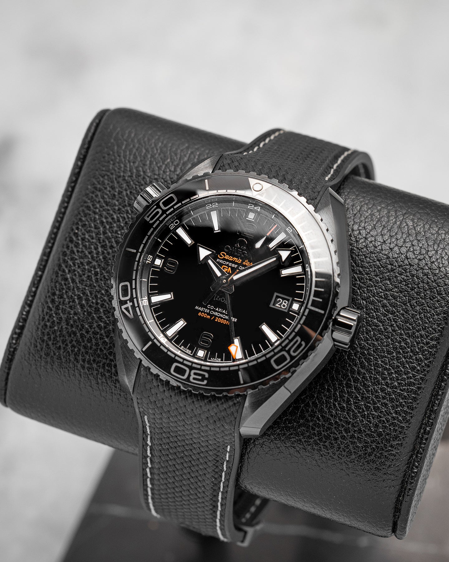 Black Ceramic Omega Seamaster GMT 21592462201001 Watch | Noah's Fine Watches and Jewelry